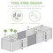 Best Choice Products 8x2x2ft Outdoor Metal Raised Garden Bed, Planter Box for Vegetables, Flowers, Herbs